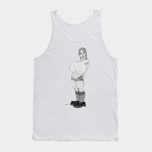 u63 mono Tank Top